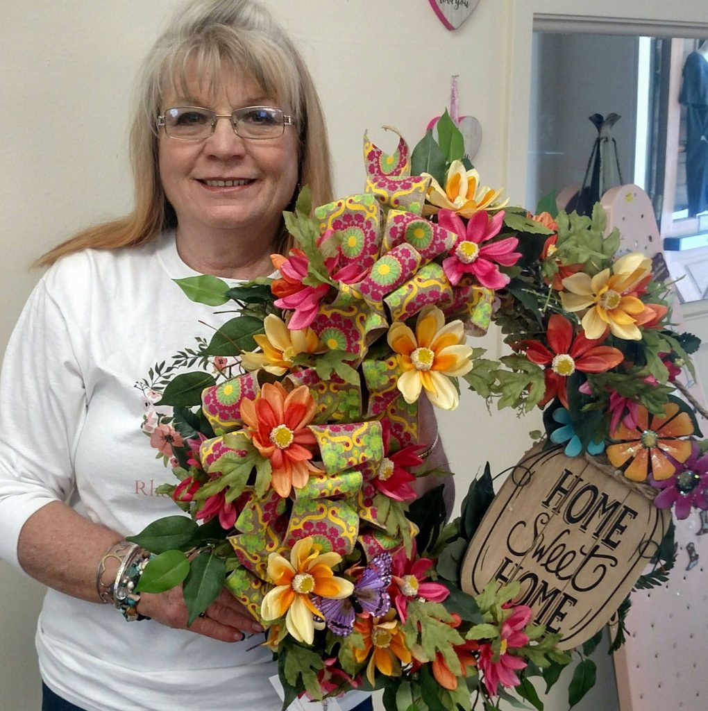 Rhonda and Wreath